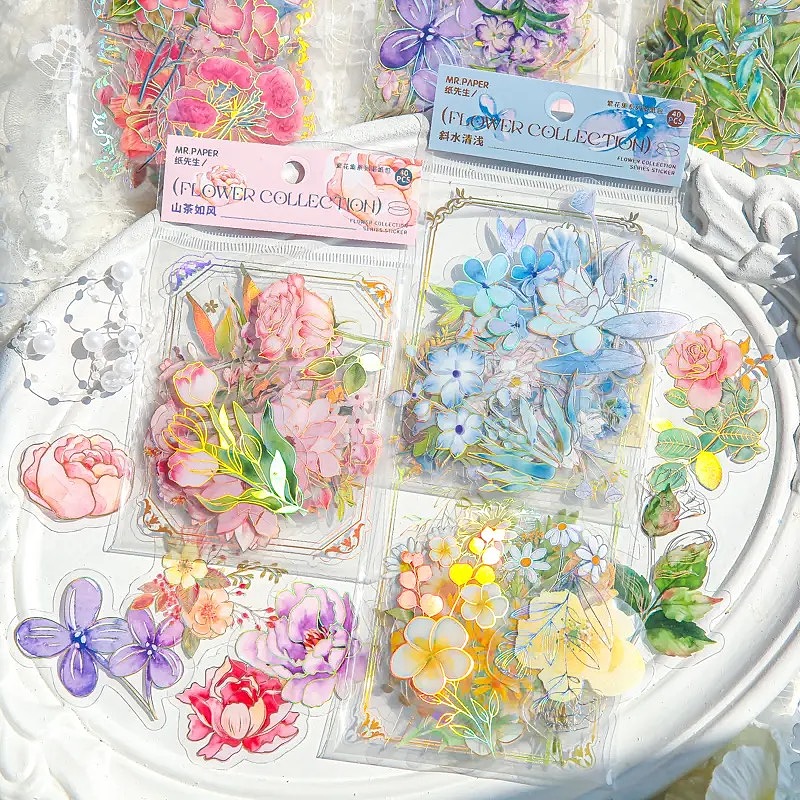 استیکر flower collection 